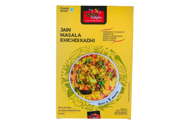 Jain masala khichdi kadhi