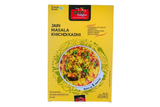 Jain masala khichdi kadhi