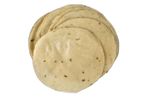 Garlic papad