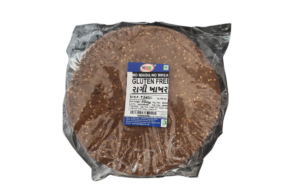 Gluten Free Khakhra - Ragi