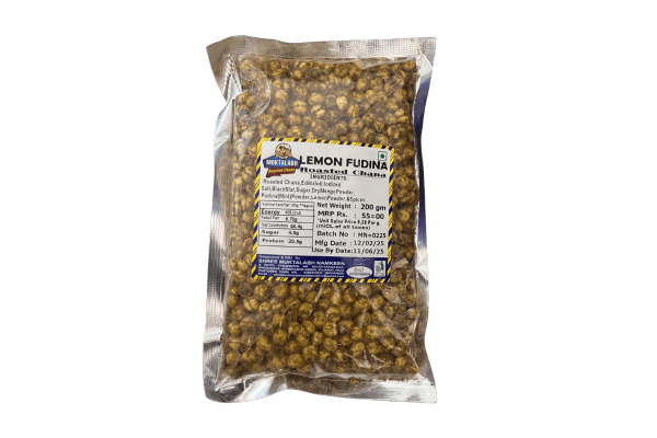 Lemon Fudina Roasted  Chana