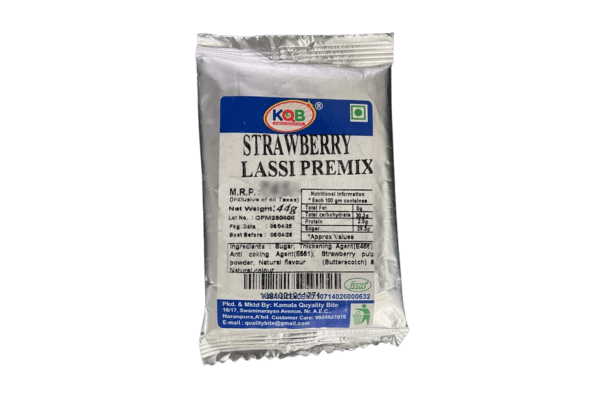 Strawberry Lassi Premix